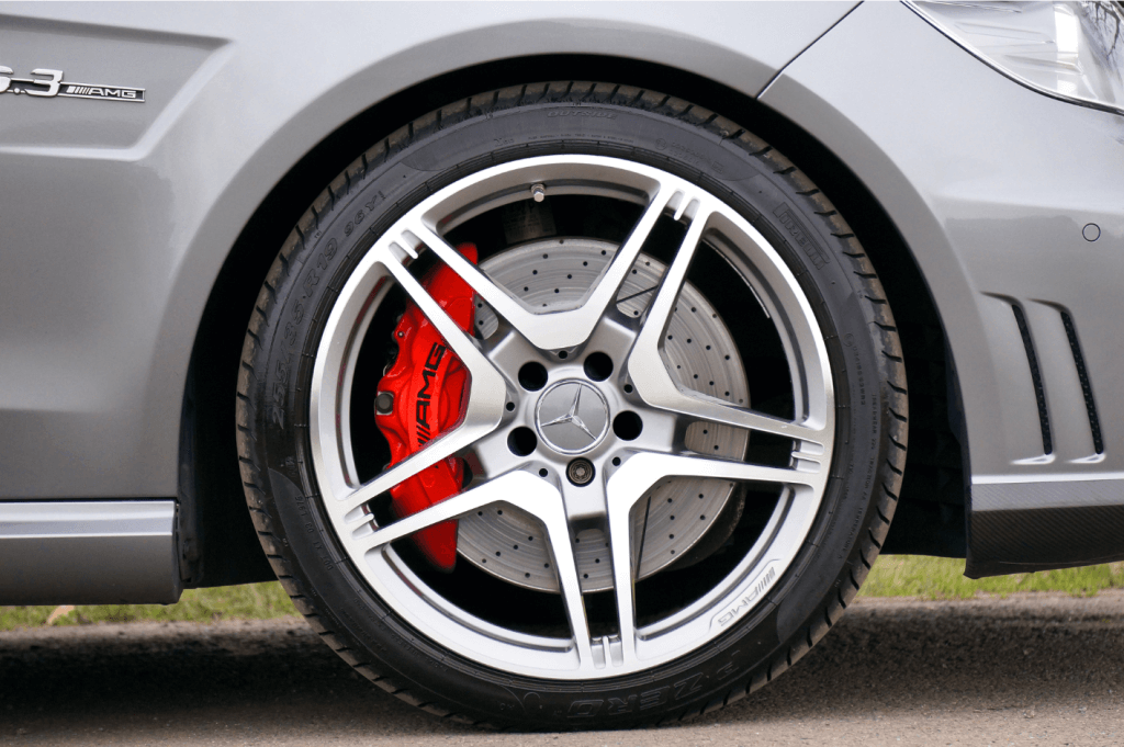 Mercedes Wheel with Brake Disk