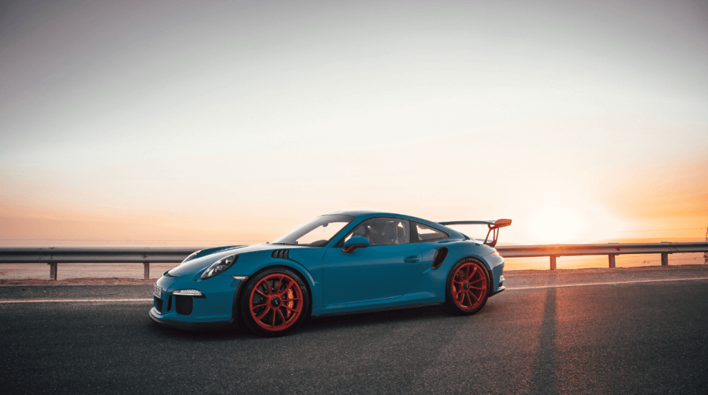 Porsche Sunset