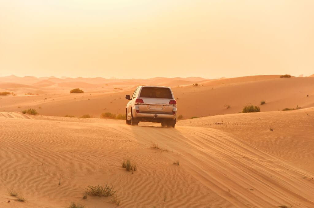 Car in the Desert