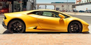 Lamborghini in the Sun